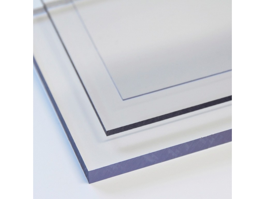 Plancha de policarbonato compacto transparente a medida